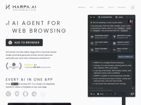 Harpa AI �ȸ��������չ�������������ʹ��ָ��