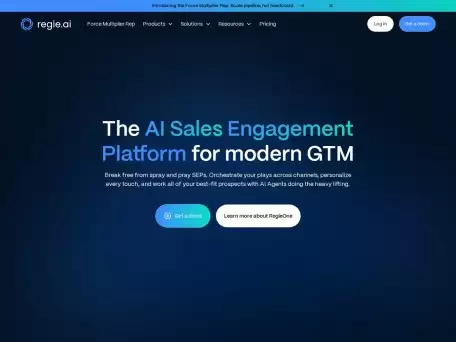 Regie.ai AI����ƽ̨ �ִ�GTM�Ŷ�һ�廯����ϵͳ
