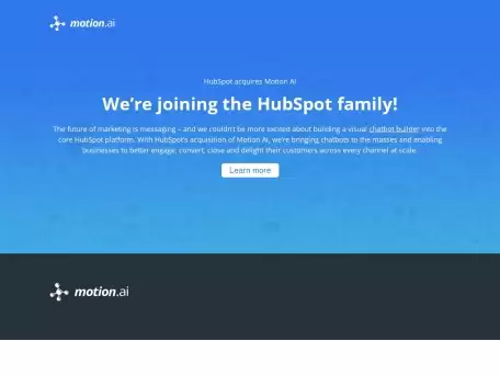 HubSpot�չ�Motion AI�����������˹���