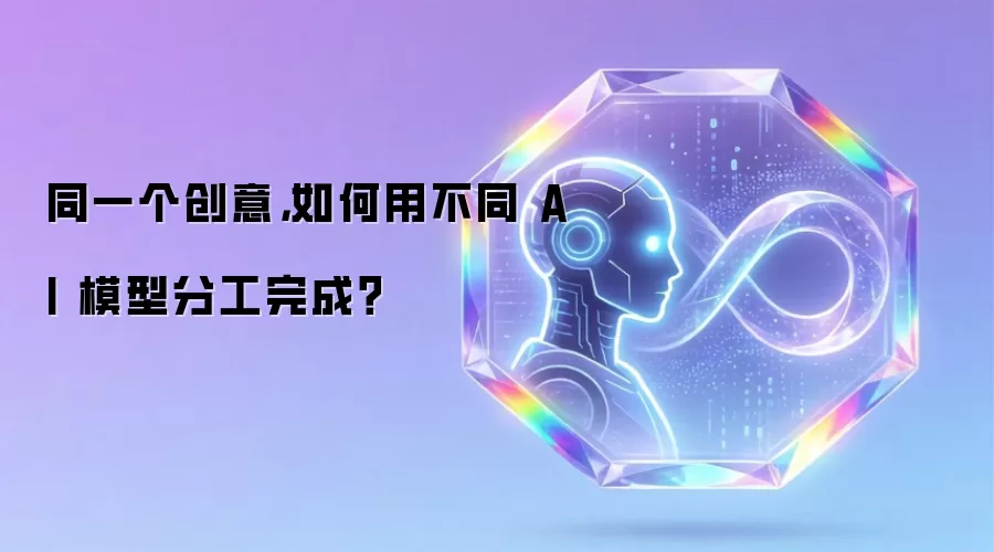 同一个创意,如何用不同 AI 模型分工完成?_wishdown.com 同一个创意,如何用不同 AI 模型分工完成?