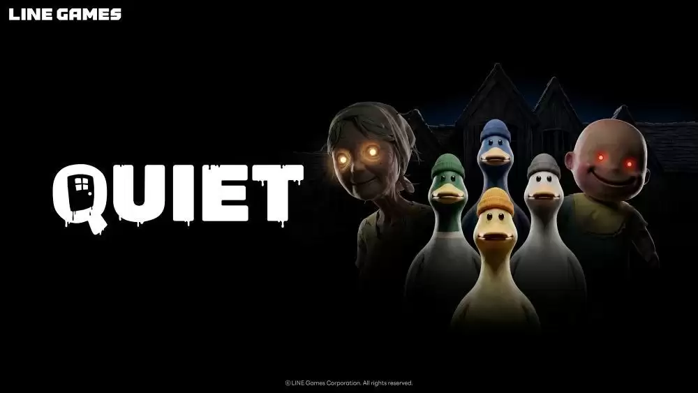 LINE Games ���ж��˺�����Ц�ֲ�������QUIET��Steam ��Ҳ��Խ�����ʽ������
