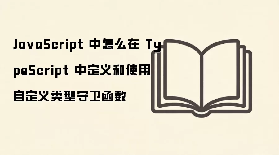 TypeScript����ζ����ʹ���Զ���������������