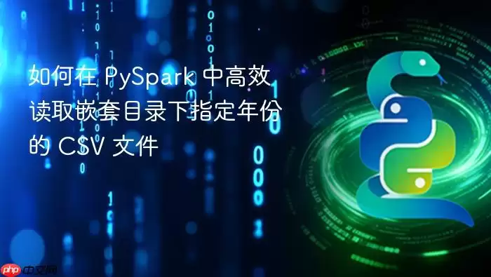 PySpark��Ч��ȡǶ��Ŀ¼ָ�����CSV�ļ��ķ���
