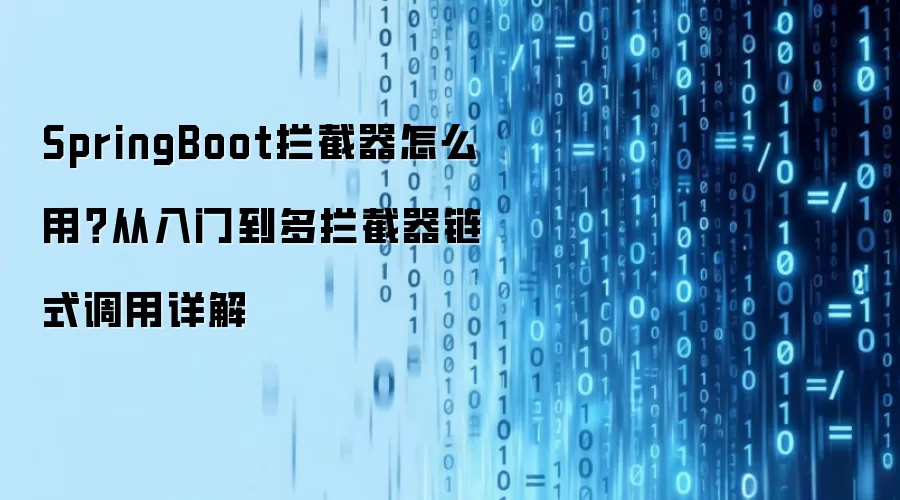 SpringBoot������ʹ�ý̳̣����������������ʽ�������