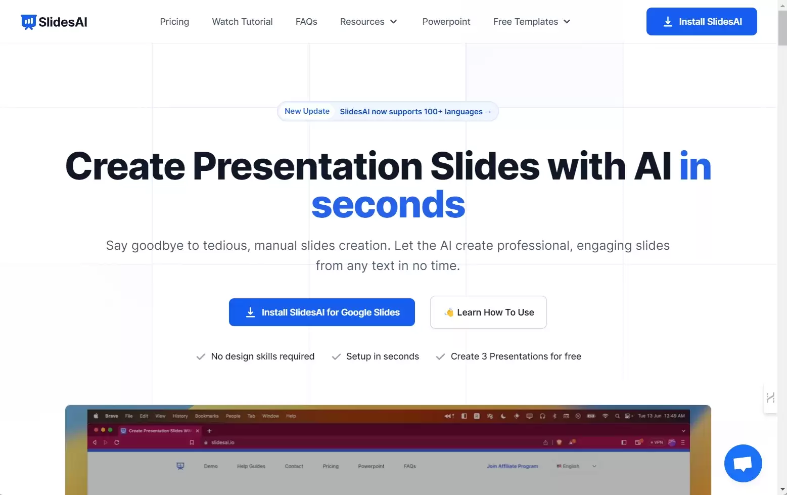 SlidesAI���������Google Slides��AI����PPT����