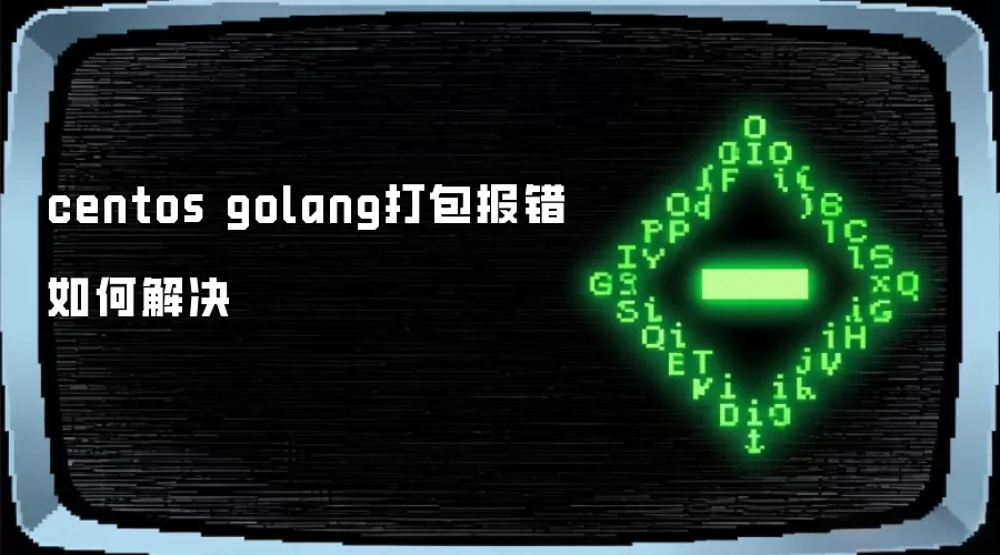 CentOS ��� Go ���򱨴���ô�Ų飿���������봦������