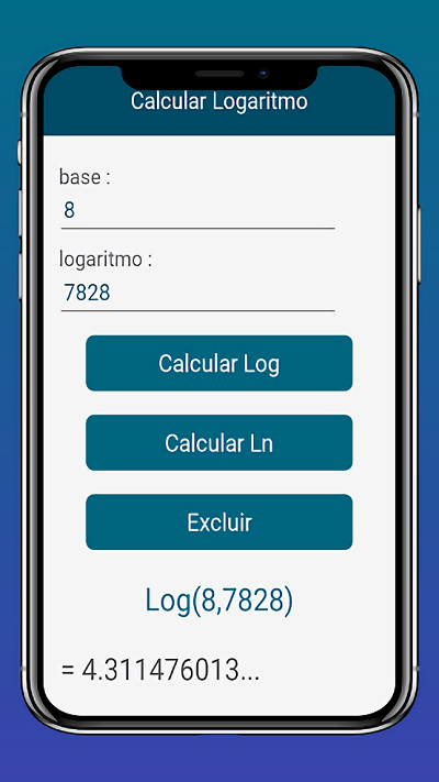 ߼app(Calculadora de Logaritmo) v0.36