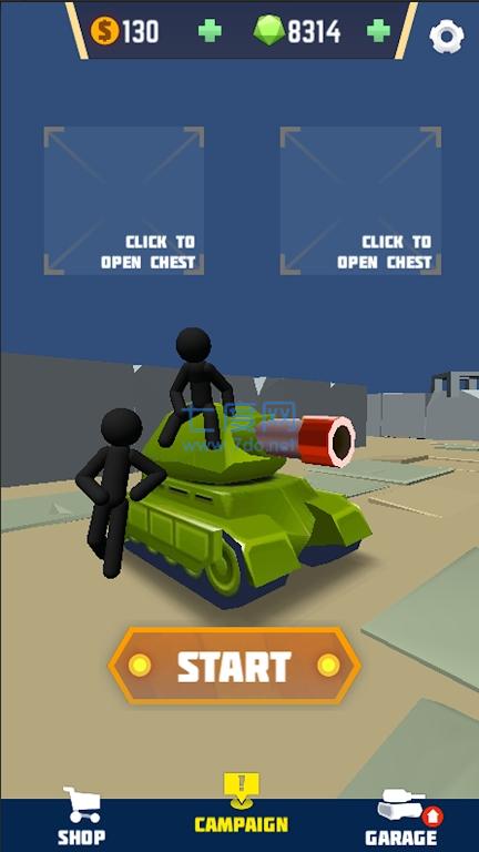 ̹Ӣ2StickmanTank 2ذװ V1.0.3