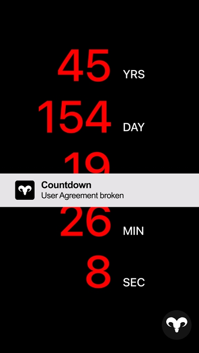 Countdown app 3.6