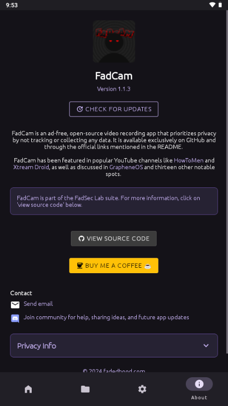 FadCam 1.4.07