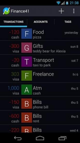 Finance41PersonalFinanceManagerappԤԼ 