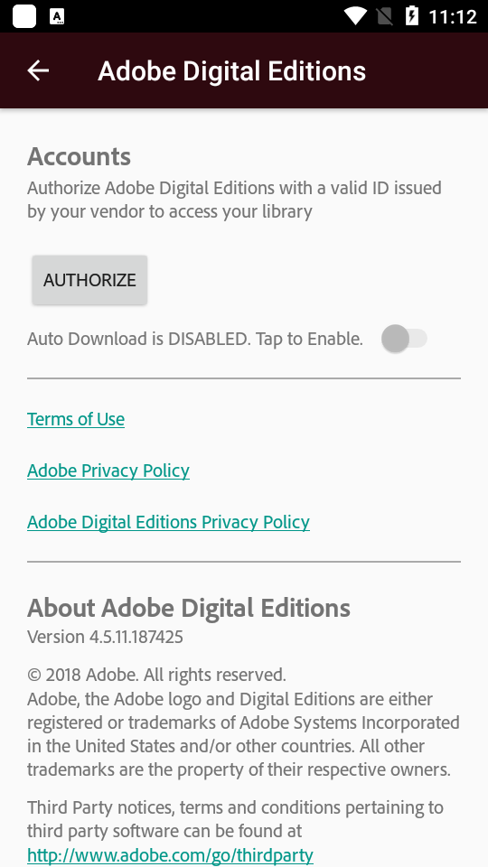 adobe digital editions׿ v1.0