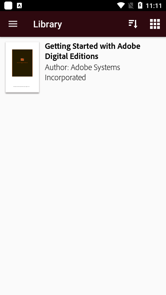 Adobe Digital Editions apk v1.0