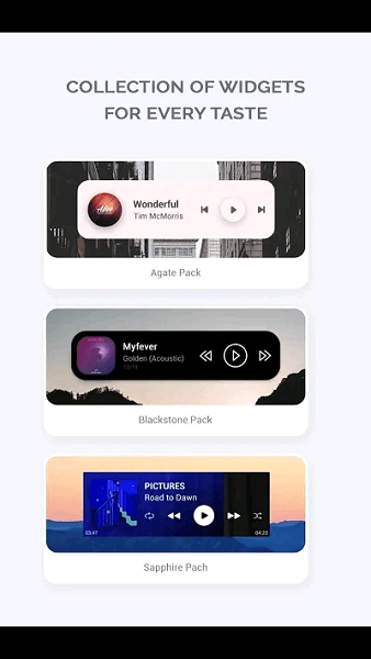 audio widget pack v2.2.0