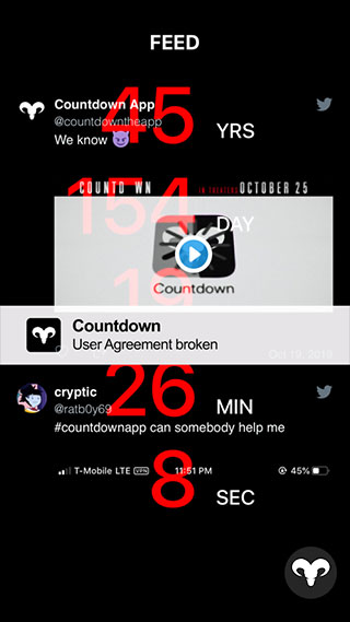 Countdown App v19