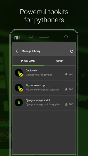 QPython���� v3.3.8