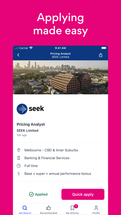 seek jobs���İ�app���� v11.17.0