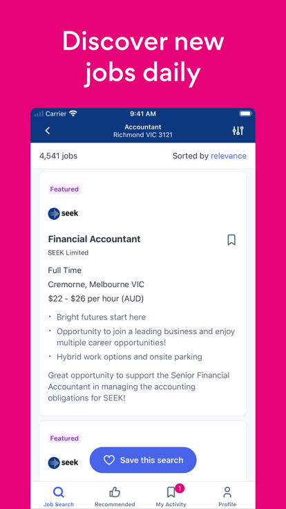 seek jobs�������� v11.17.0