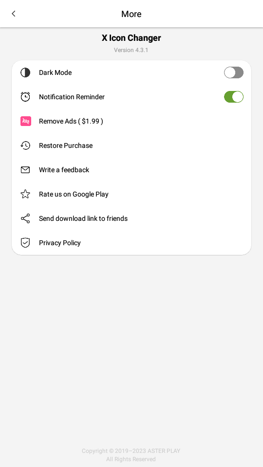 XIconChanger° v4.3.1