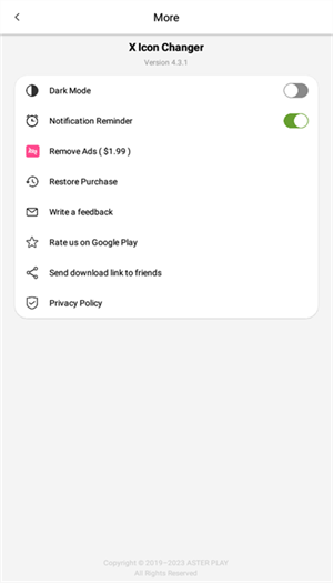 xlconchanger° v4.3.5