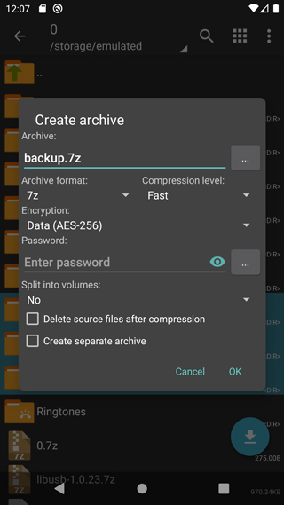 ZArchiver ڰ׿ v1.2.1