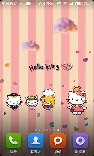 hellokitty�̶����㶯̬��ֽ��׿���°� v