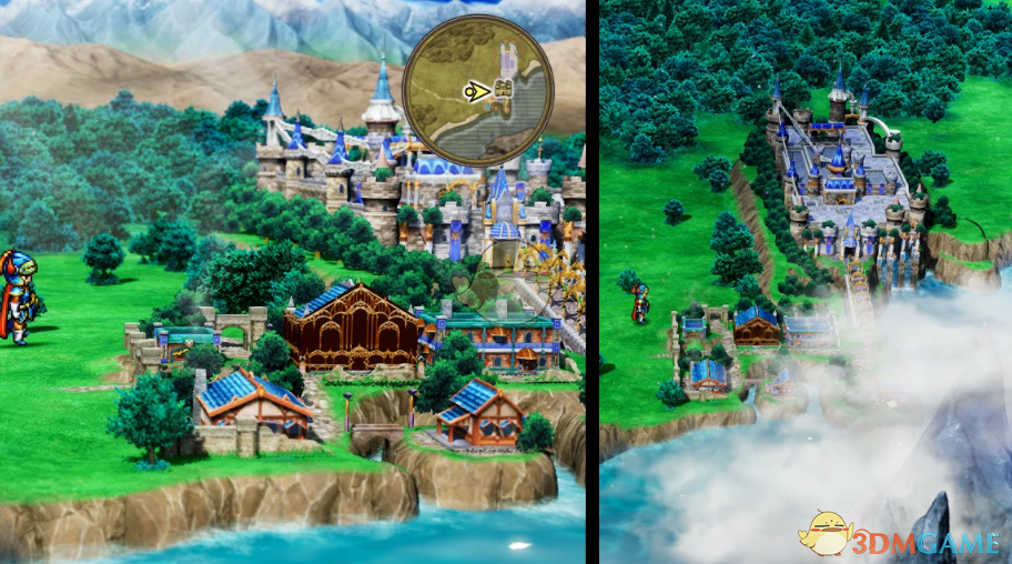 �����߶�����1&2:HD-2D���ư桷��̬�ӽ�MOD v1.0